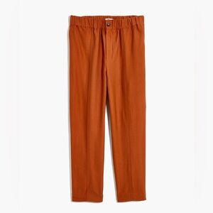 Madewell Tapered Huston Pull-On Cropped Pants